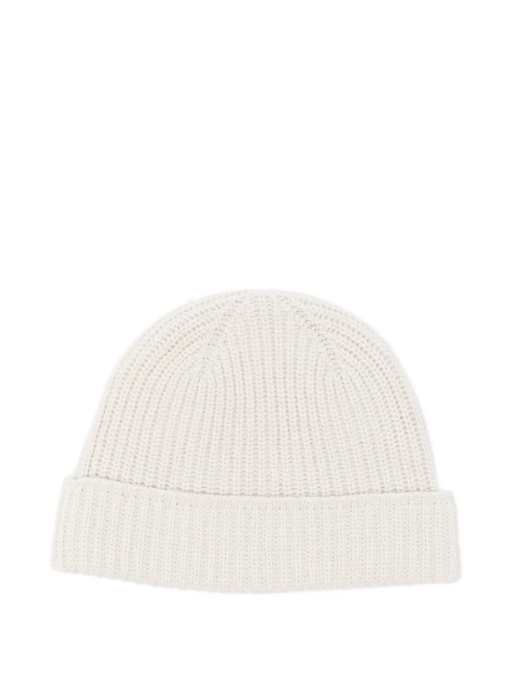 Eleventy ribbed beanie hat - Beige