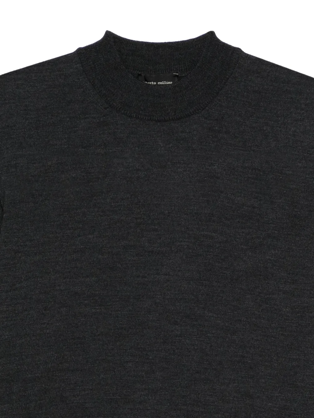 Roberto Collina Trui met ronde hals Grijs