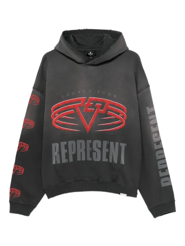 Represent グラフィック パーカー | ブラック | FARFETCH JP
