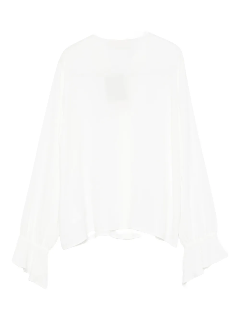I BLUES ruffle-detail blouse - Wit
