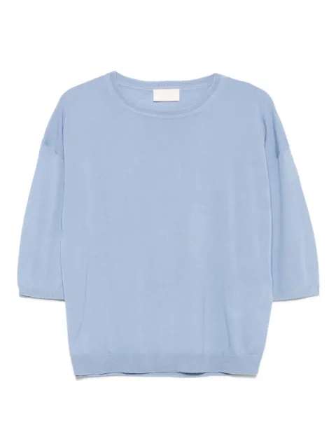 I BLUES Notable short-sleeve wool t-shirt