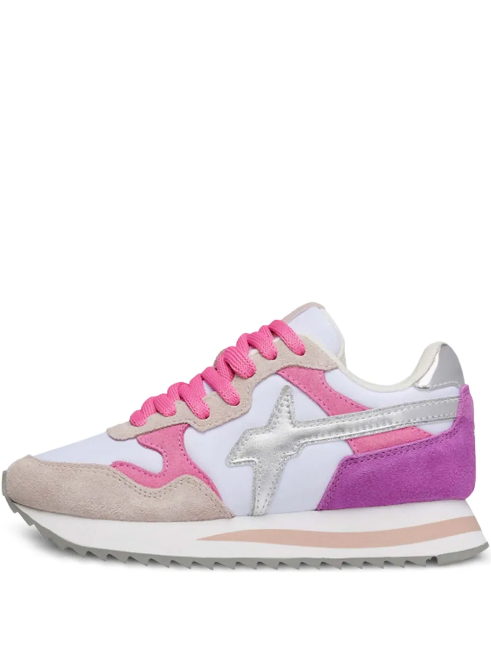 W6YZ YAK-J. panelled sneakers - ピンク W6YZ YAK-J. panelled sneakers - ピンク