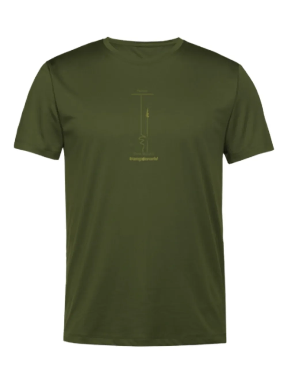 TRANGOWORLD Adigo graphic-print T-shirt | Green | Image 1