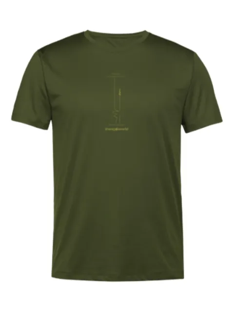 TRANGOWORLD t-shirt Adigo à imprimé graphique