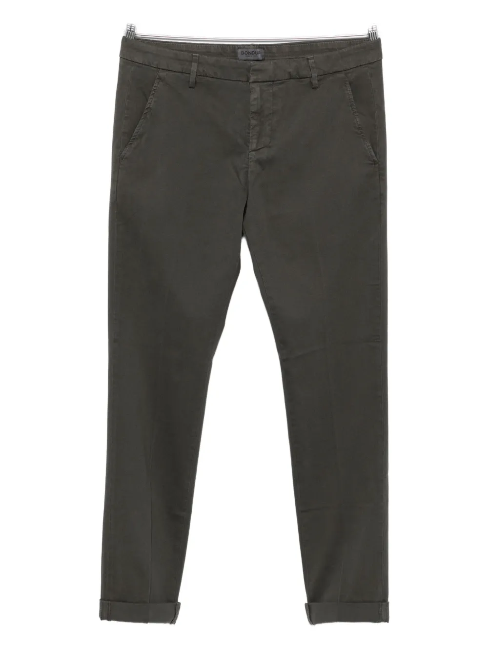 DONDUP cotton chinos - Verde