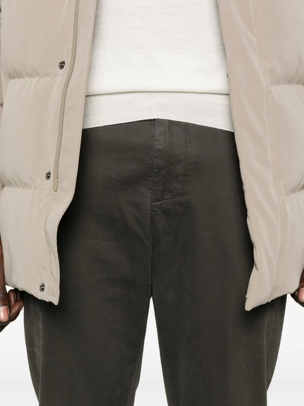 DONDUP Chino shorts Groen
