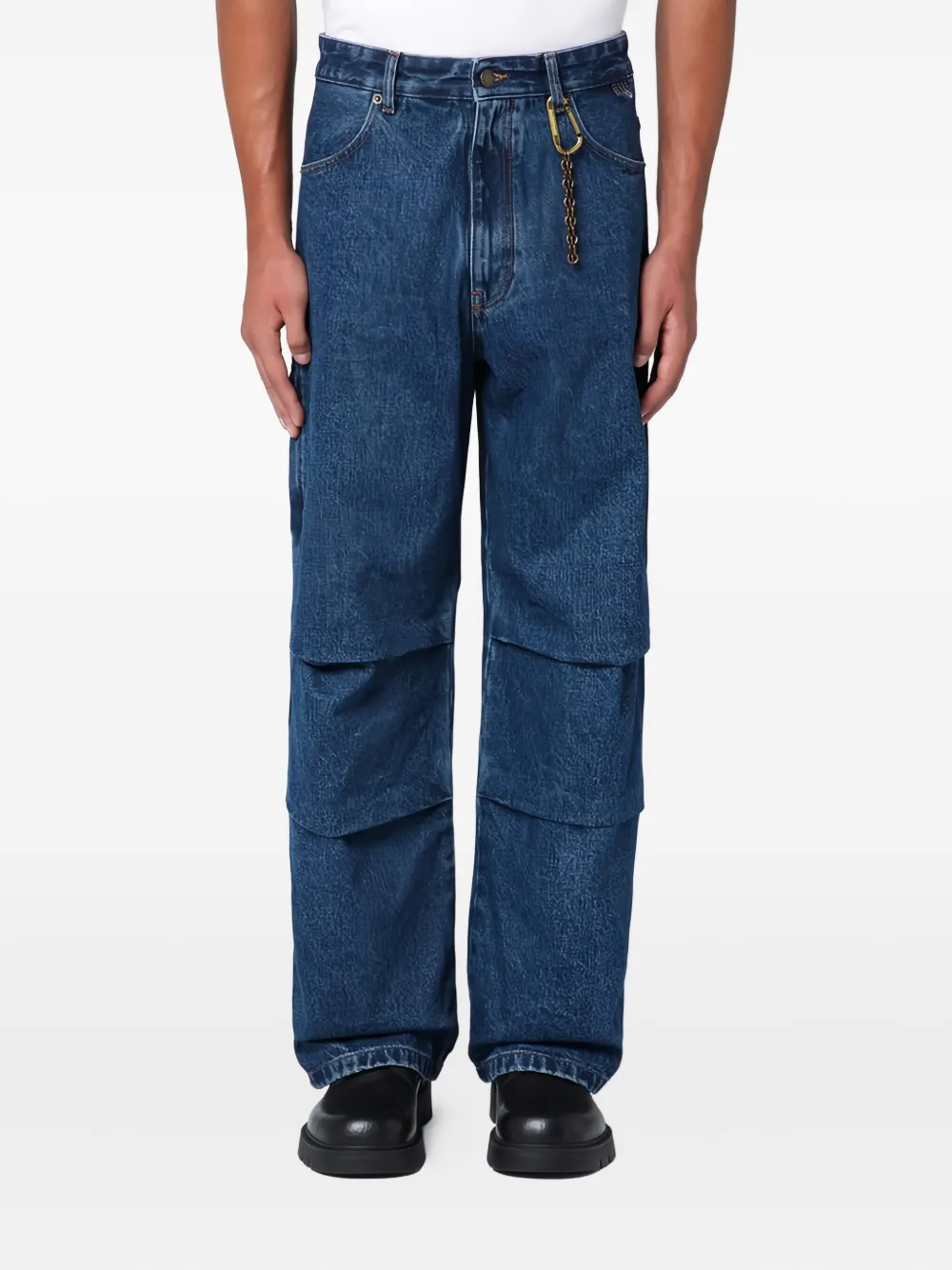 DARKPARK logo-patch jeans | Blue | Image 1