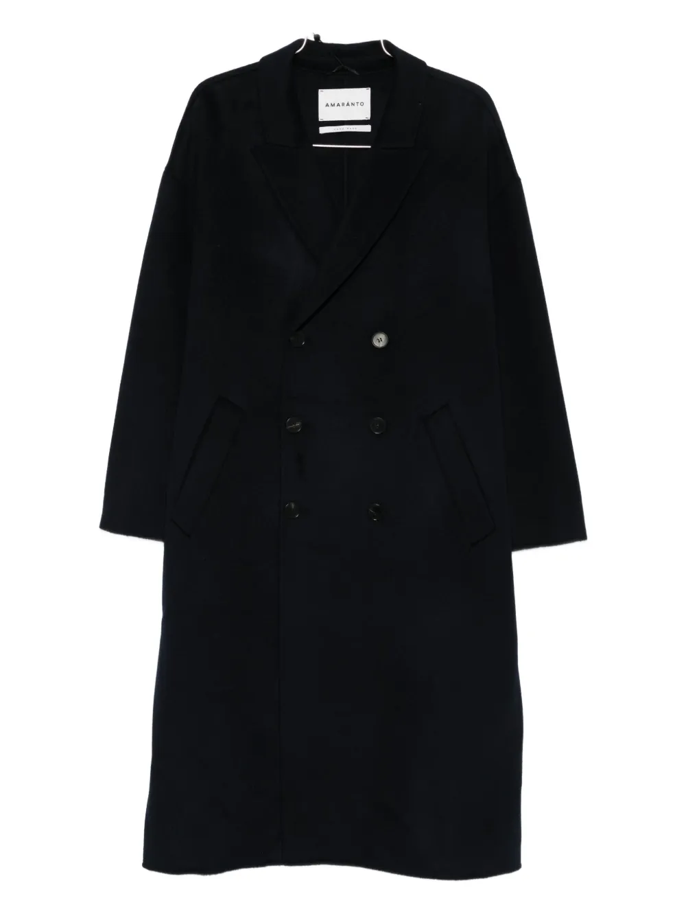 AMARÁNTO double-breasted coat | Blue | Image 1