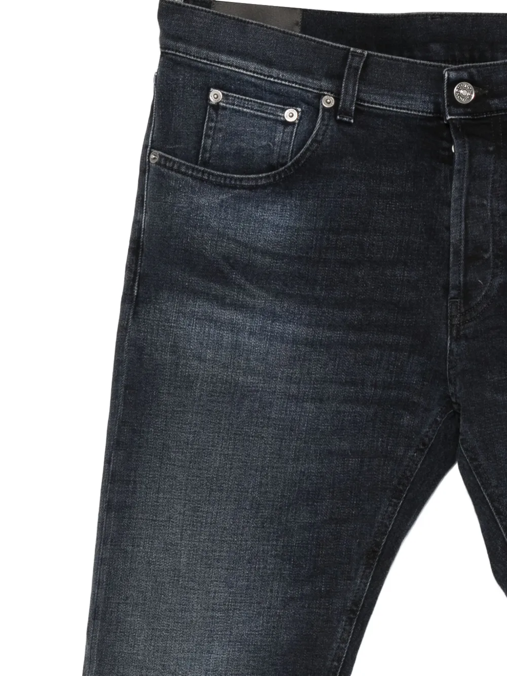DONDUP Jeans met riemlussen Blauw