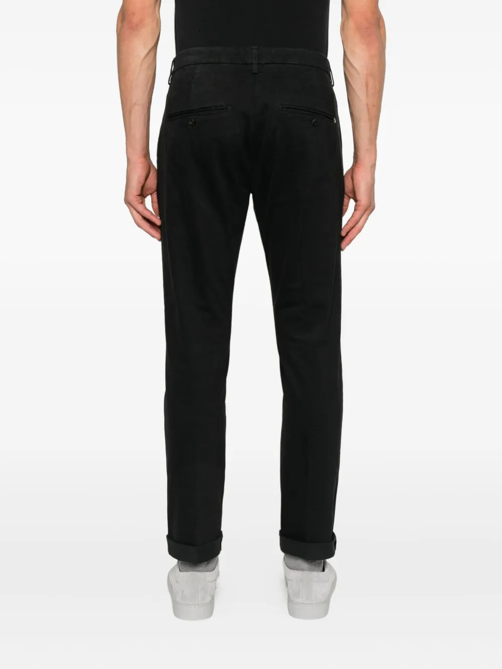 DONDUP cotton chinos Zwart
