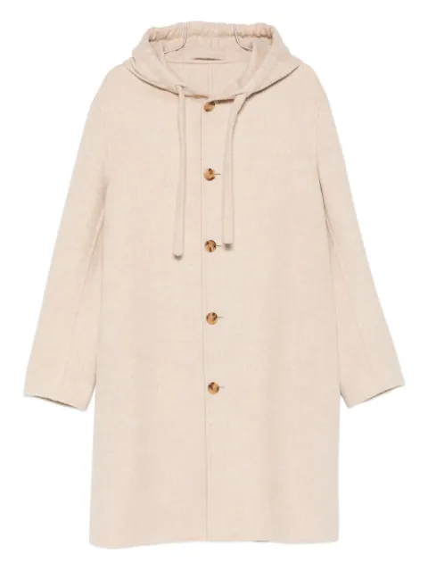 Lardini hooded coat