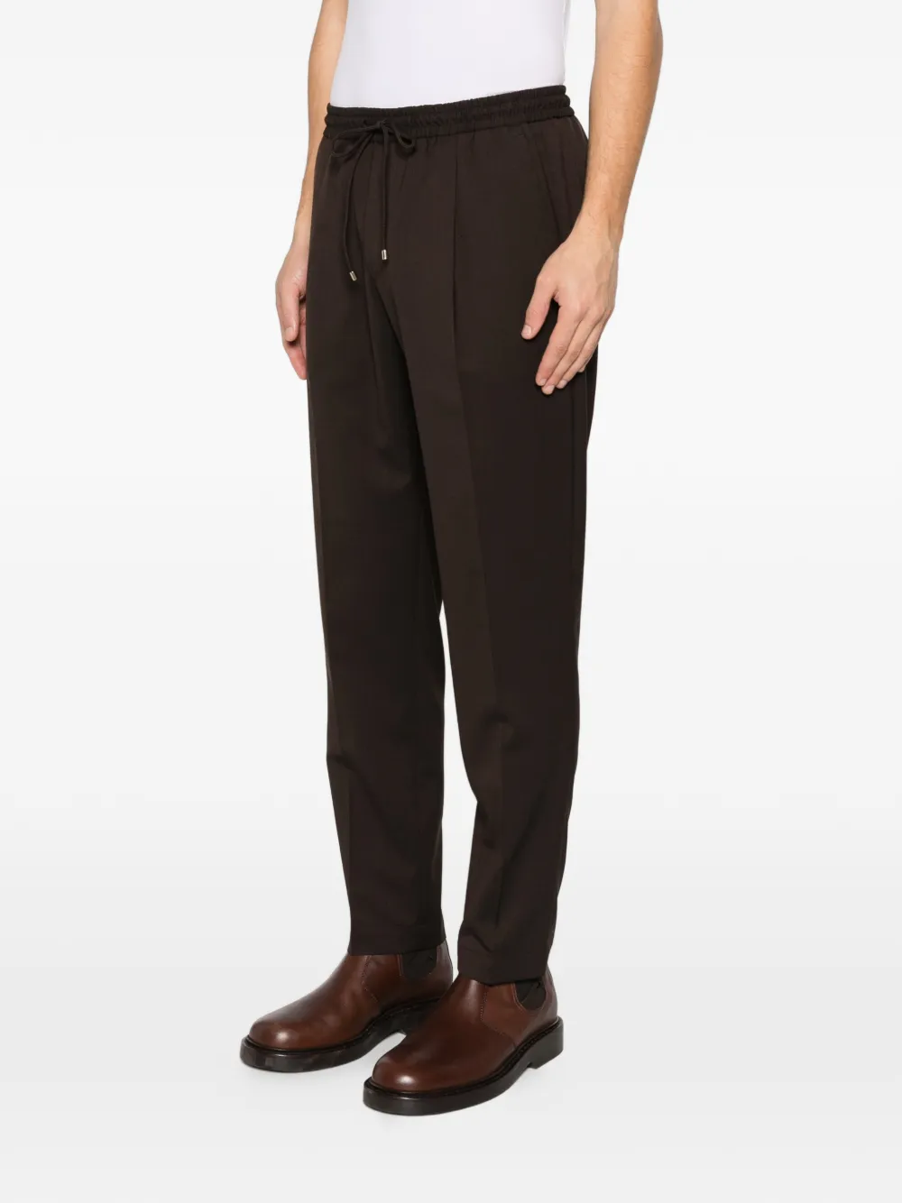 Briglia 1949 Broek met trekkoordtaille Bruin
