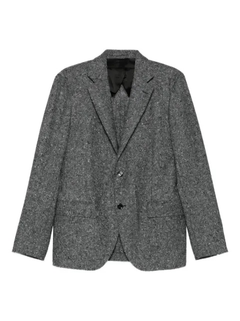 Lardini notched-lapel single-breasted jacket
