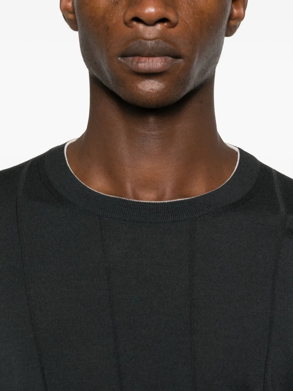 Eleventy Trui met ronde hals Zwart