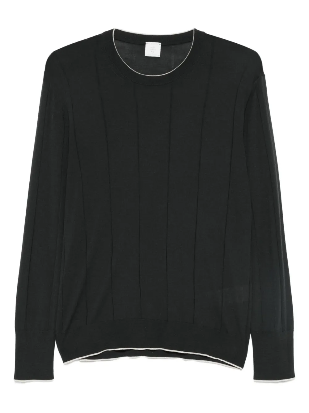 Eleventy suéter con cuello redondo | negro | Image 1