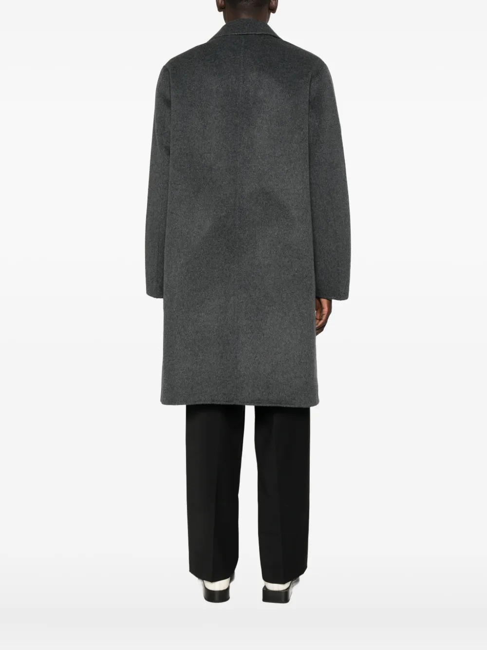 Amaranto Single-breasted Coat In Animal Print