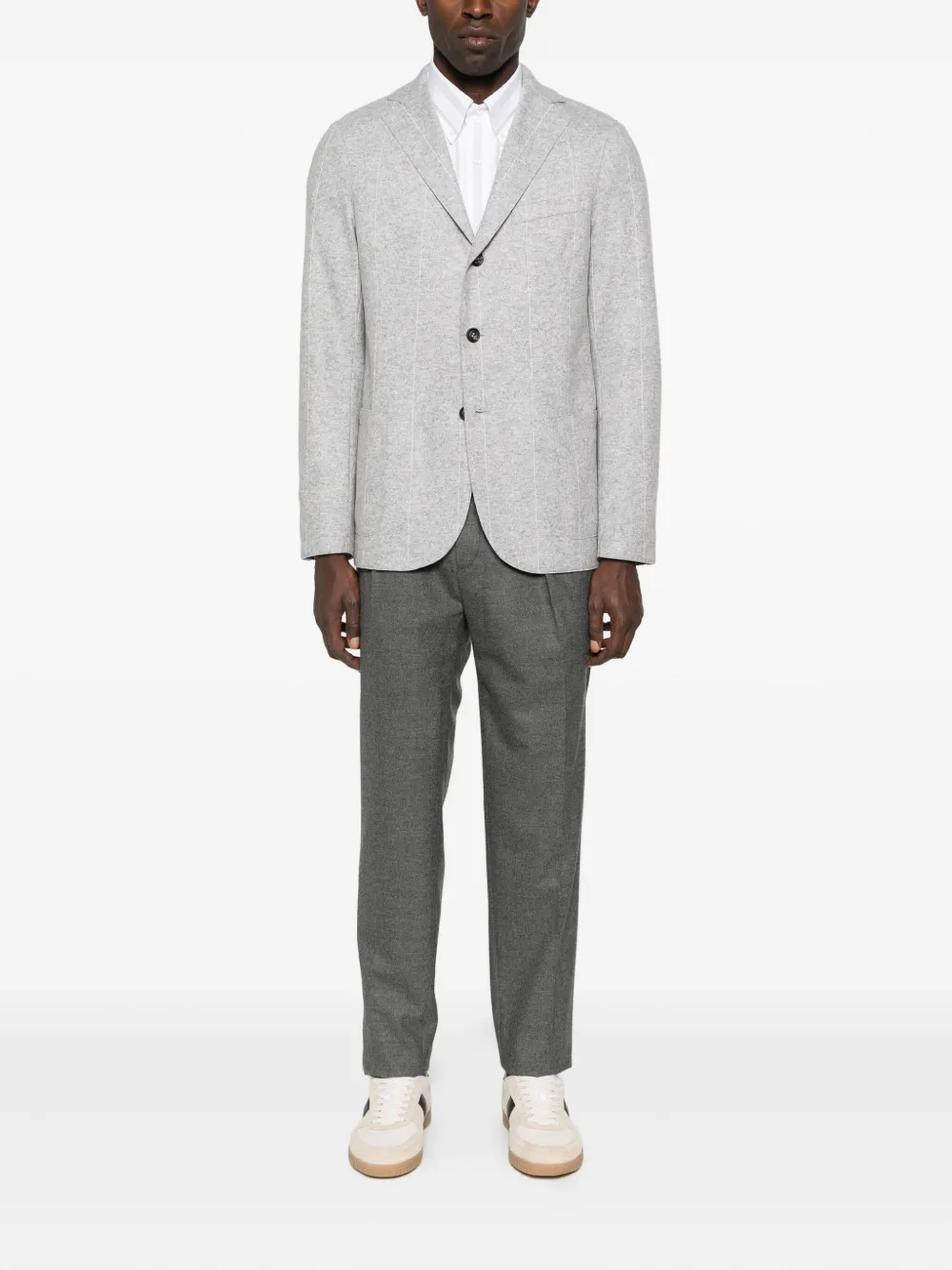 Eleventy pinstripe single-breasted blazer | Blazers | Image 2