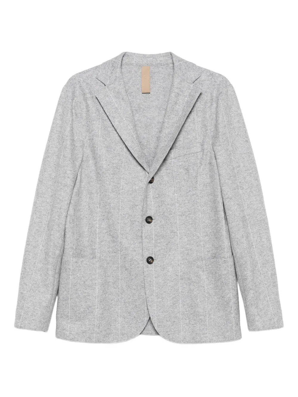 Eleventy pinstripe single-breasted blazer | Grey | Image 1