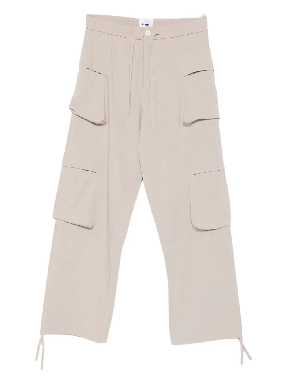 Bonsai drawstring-waist cargo trousers | Neutrals | Image 1
