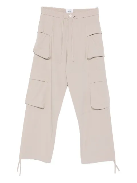 Bonsai drawstring-waist cargo trousers