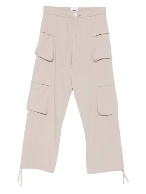 Bonsai drawstring-waist cargo trousers