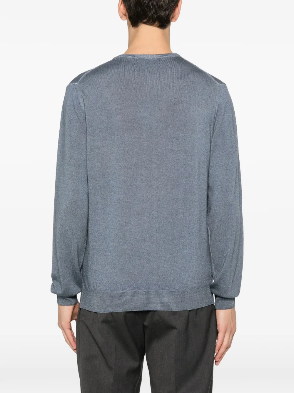 Woolrich Trui met ronde hals Grijs