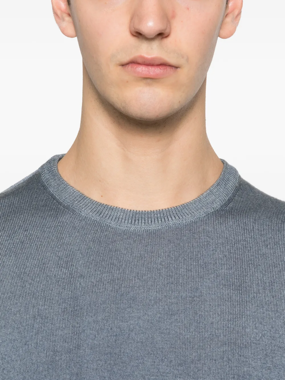 Woolrich Trui met ronde hals Grijs