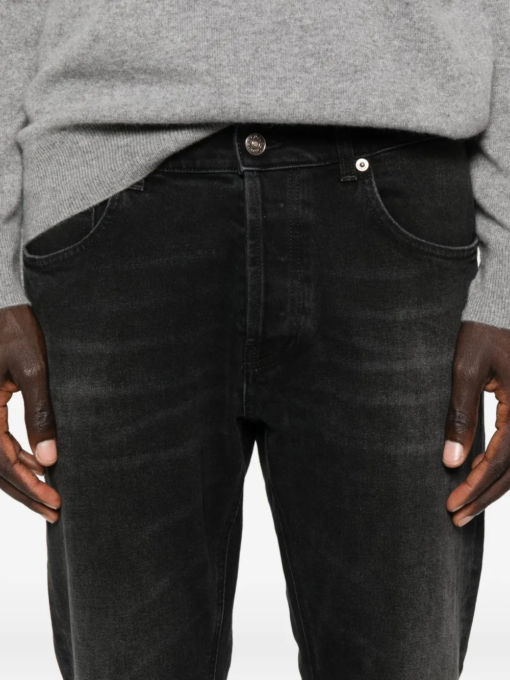 DONDUP Jeans met effect Zwart