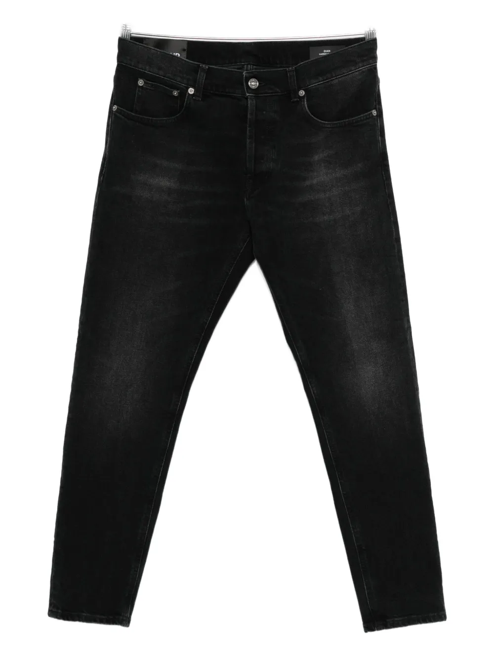 DONDUP whiskering-effect jeans | Black | Image 1