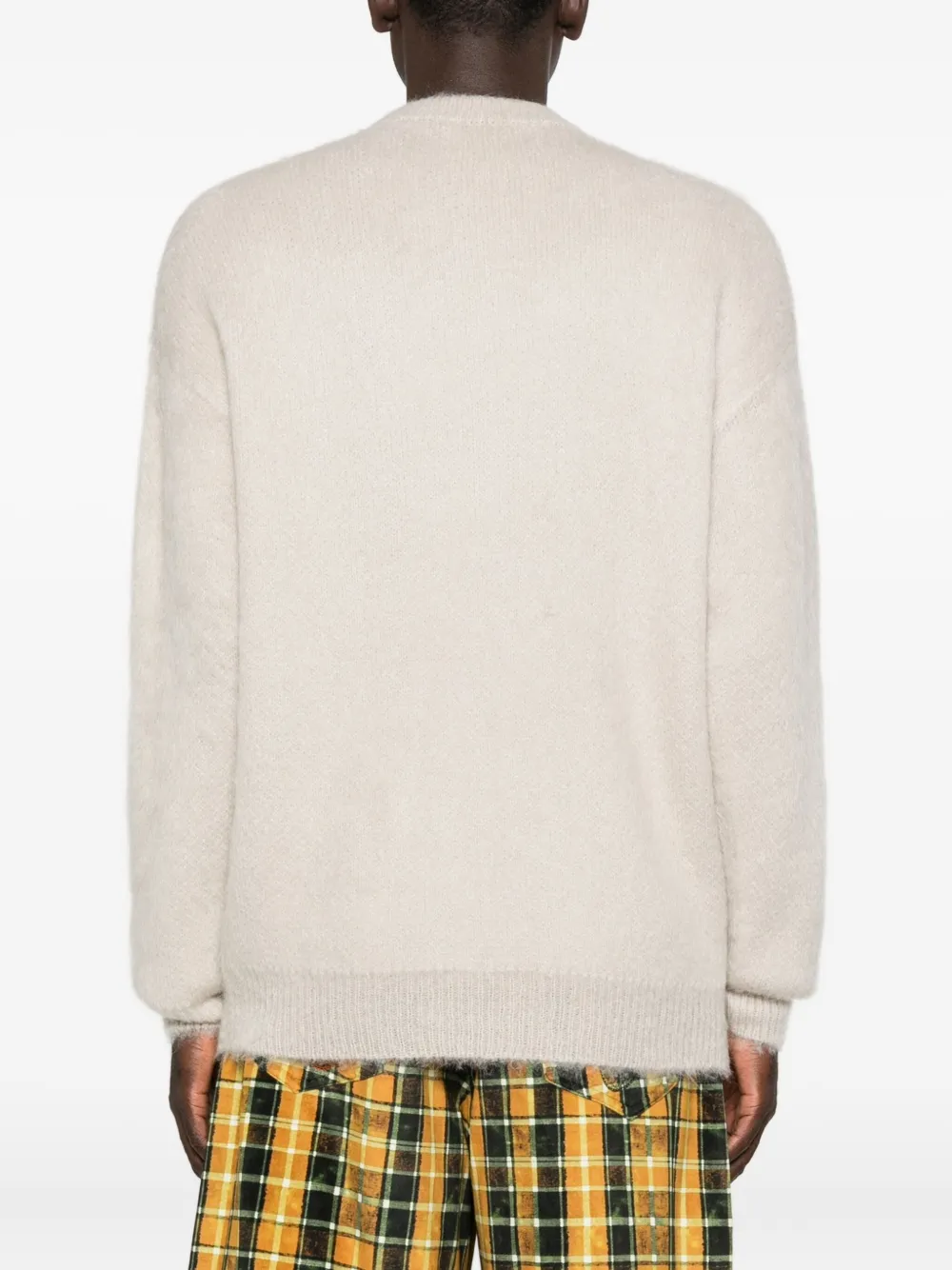 Bonsai Trui met borduurwerk Beige