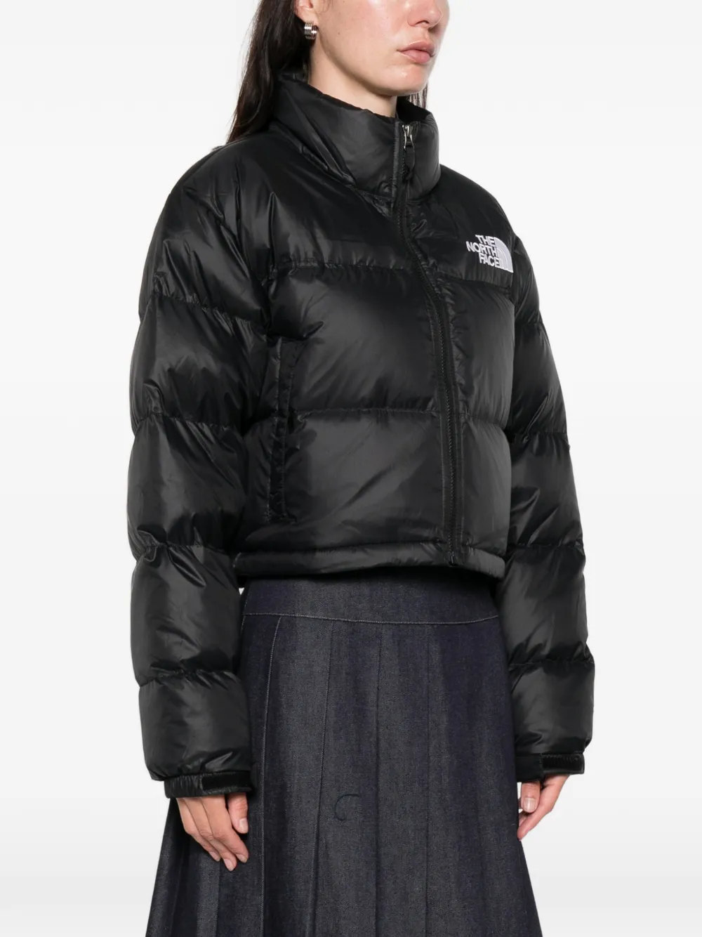 The North Face Nuptse Puffer Jacket In Black