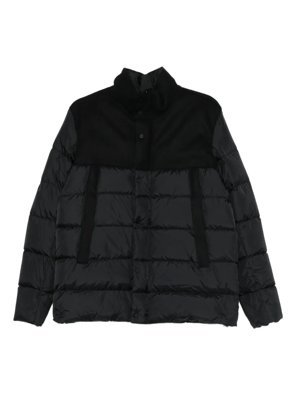 Herno panelled padded coat | Black | Image 1
