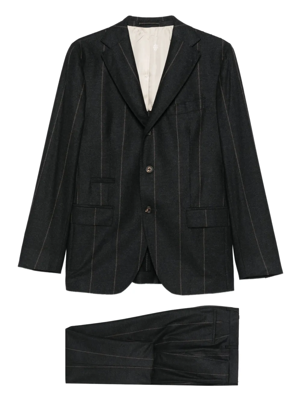 Eleventy striped blazer | Black | Image 1