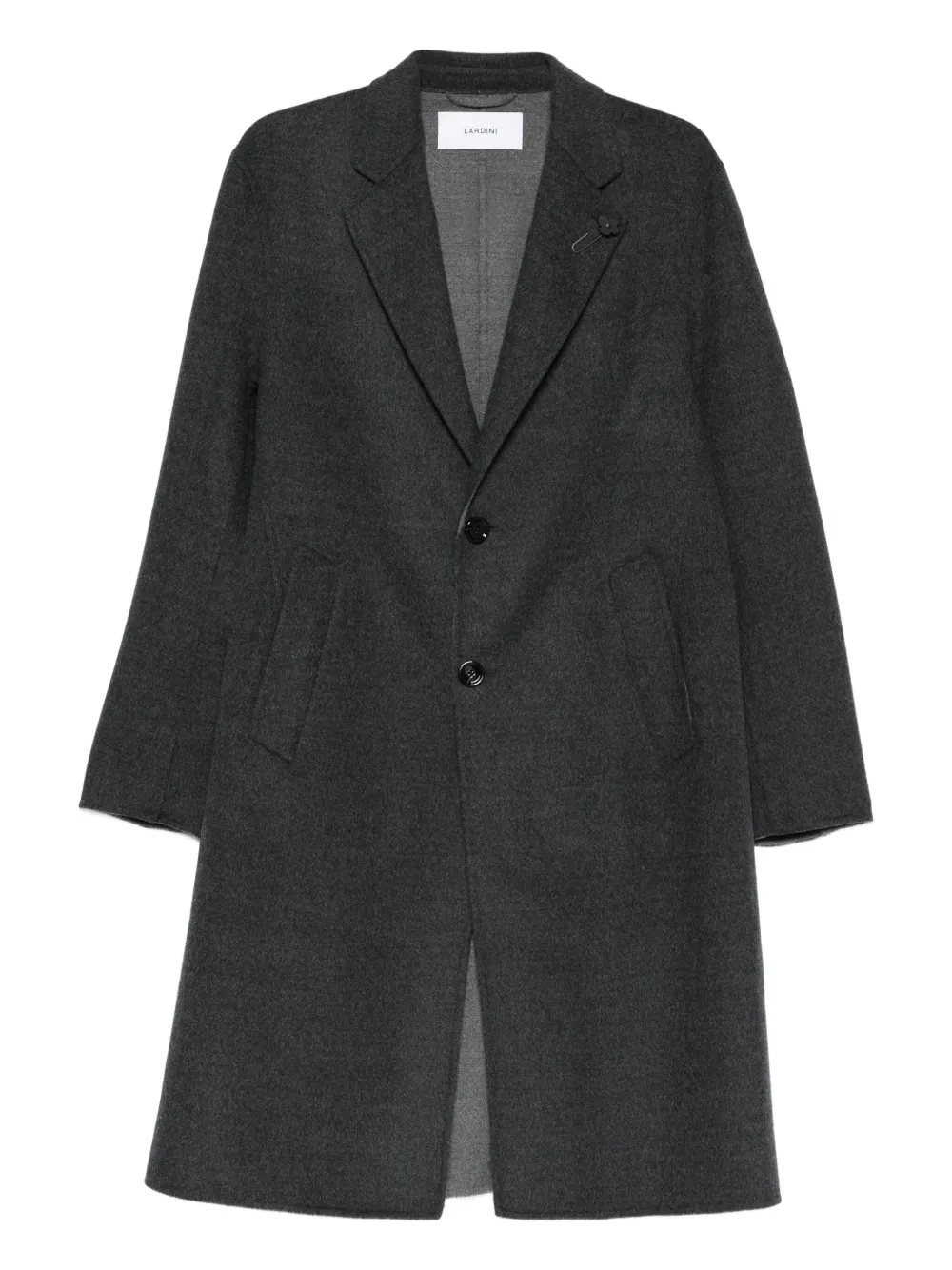 Lardini abrigo con botones | gris | Image 1