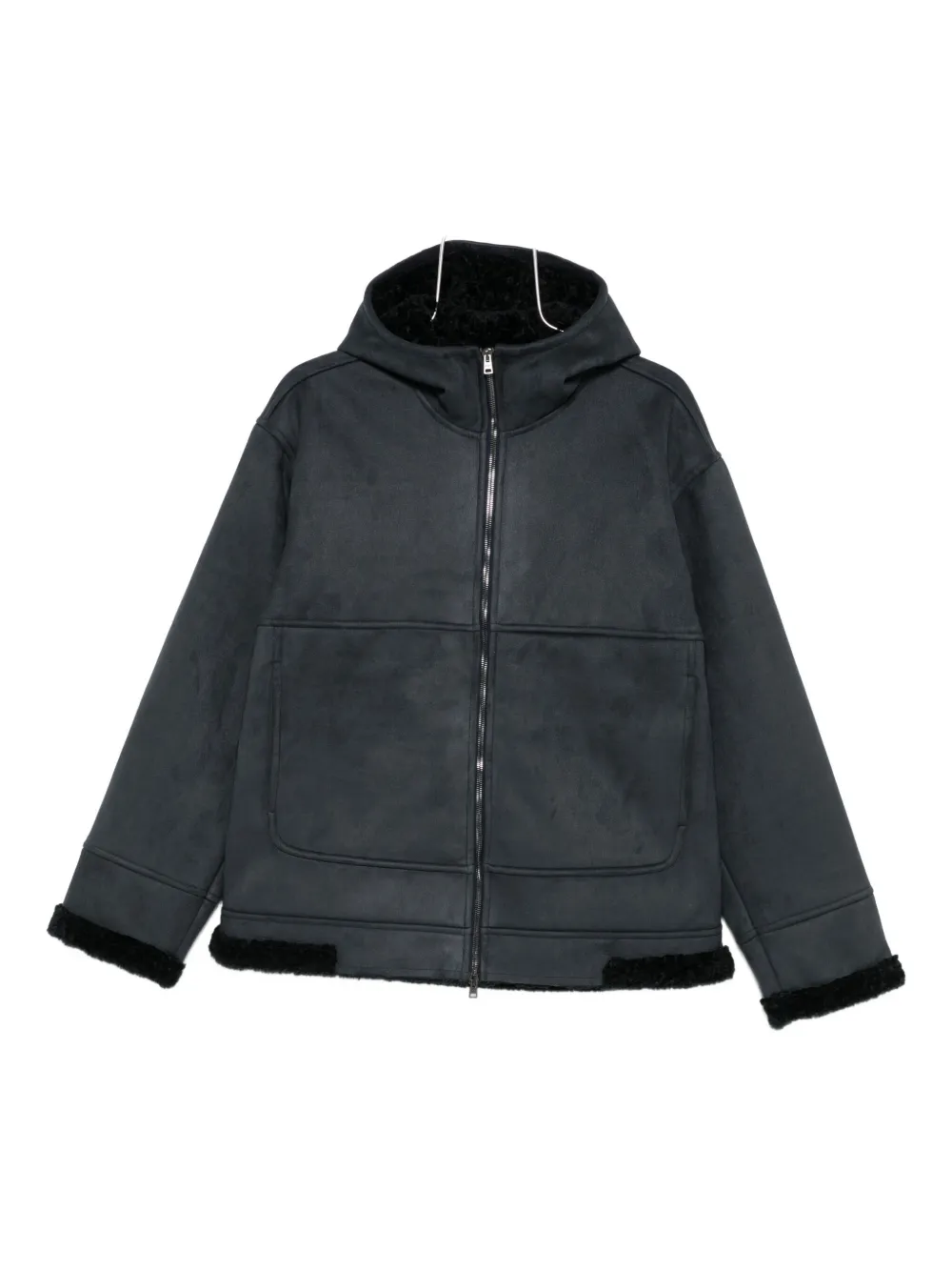 Herno Hooded Jacket In Black