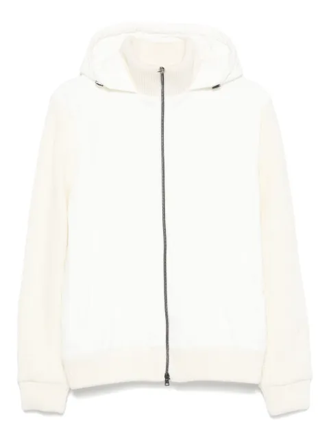 Herno rib-knit jacket