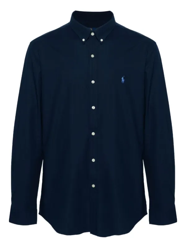 Polo Ralph Lauren long-sleeve button-down Shirt Blue
