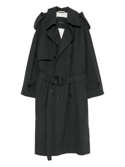 FEDERICO CINA belted double-breasted coat