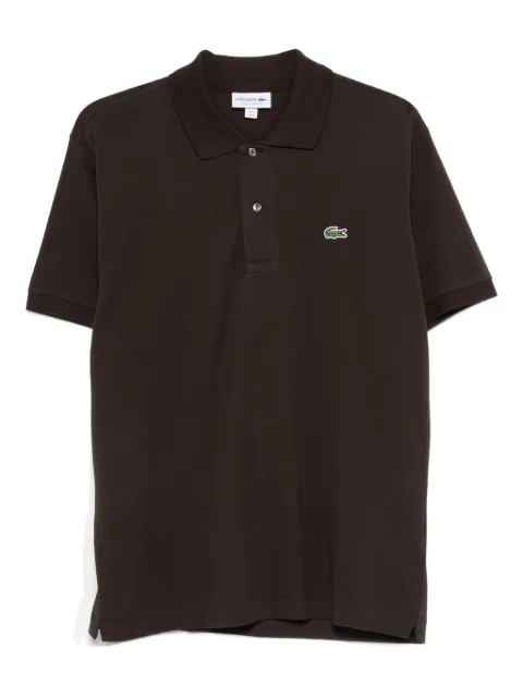 Lacoste logo-detail button polo shirt