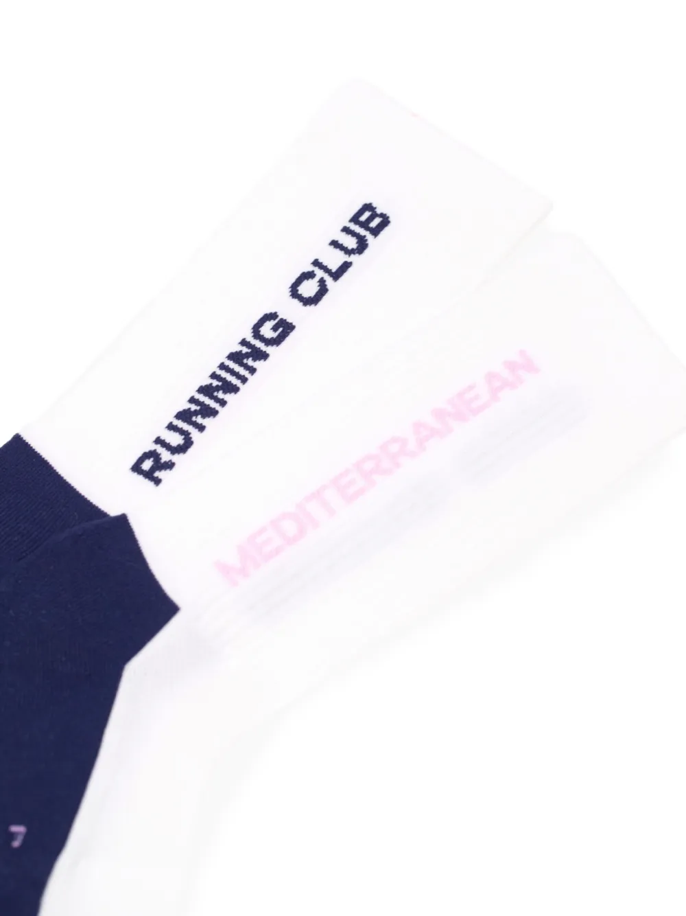 Peaufine Athletics Mediterranean Running Club crew socks | Women | Image 2