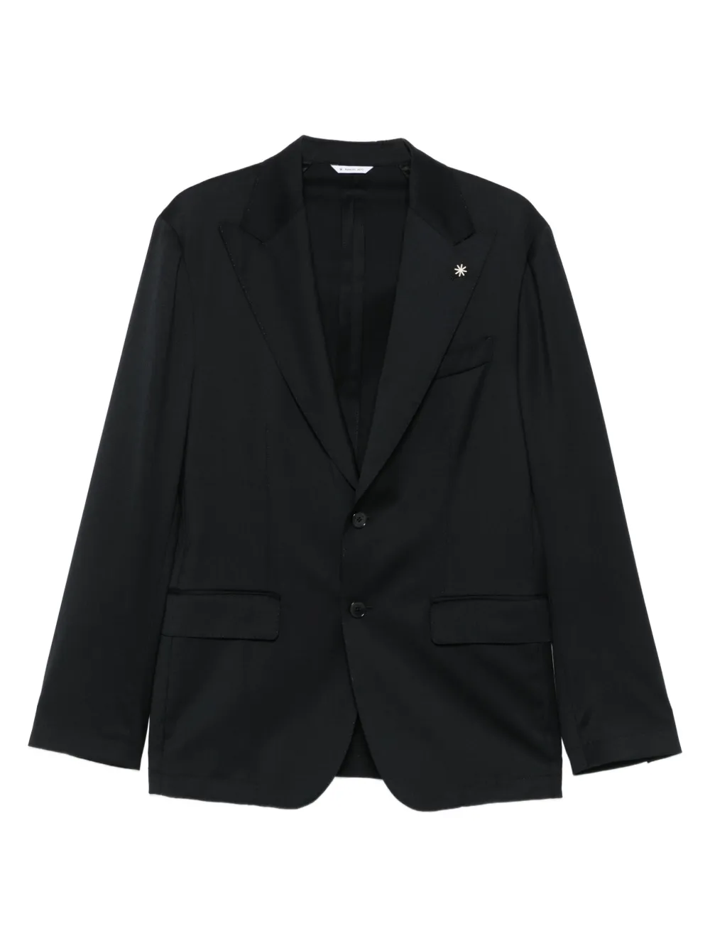 Manuel Ritz traje con botones | negro | Image 1