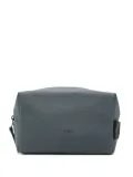 Rains zip-top wash bag - Blue