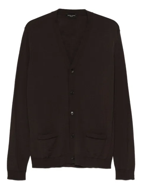 Roberto Collina Cardigan mit V-Ausschnitt