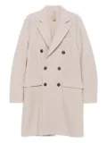 Eleventy double-breasted coat - Neutrals