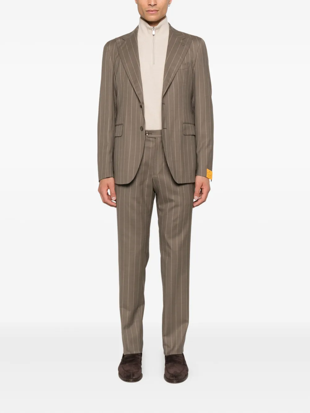 Tagliatore pinstripe-print suit | Single Breasted Suits | Image 2