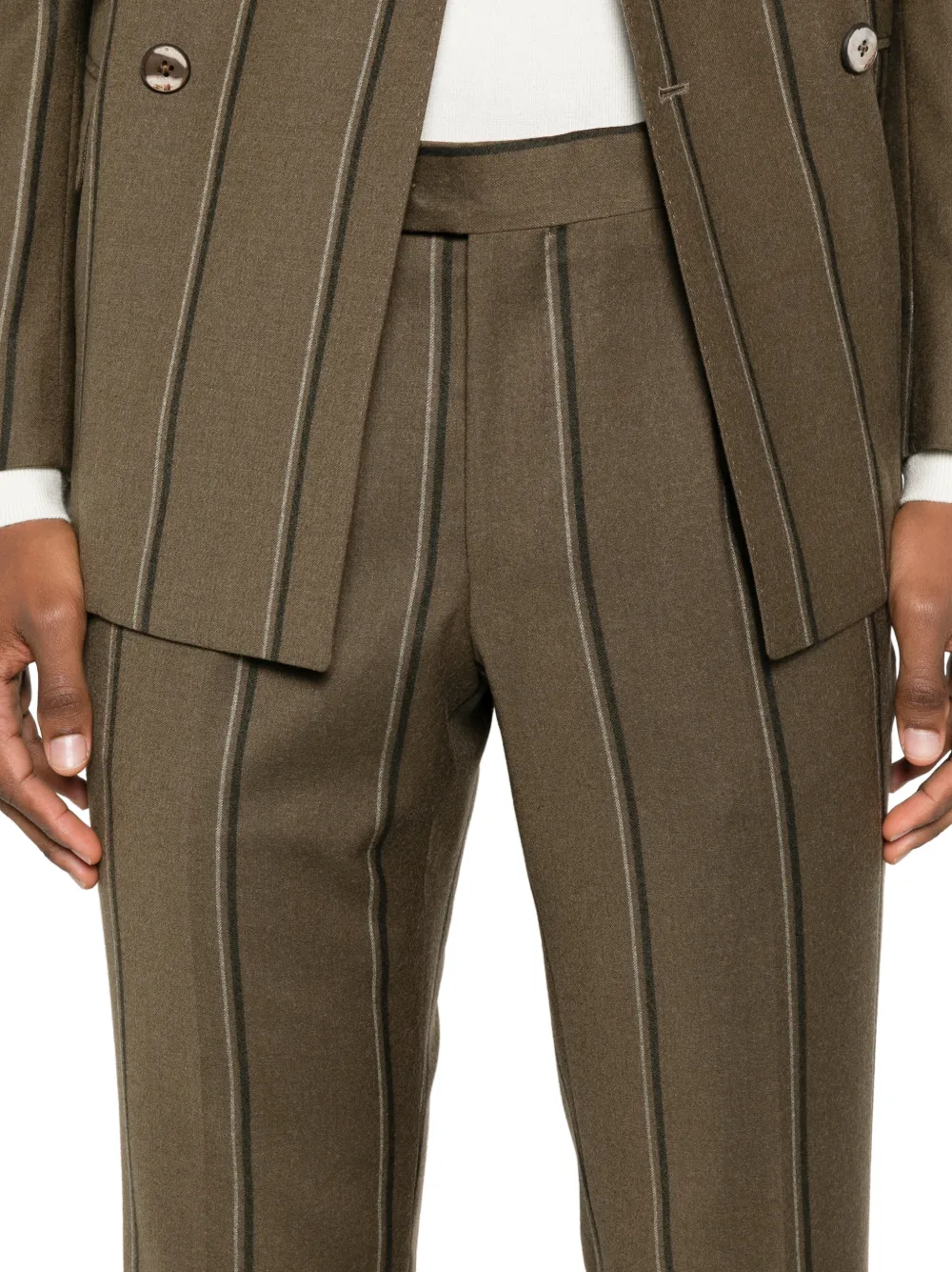 Gabriele Pasini Luigi Bianchi Wool Suit In Green