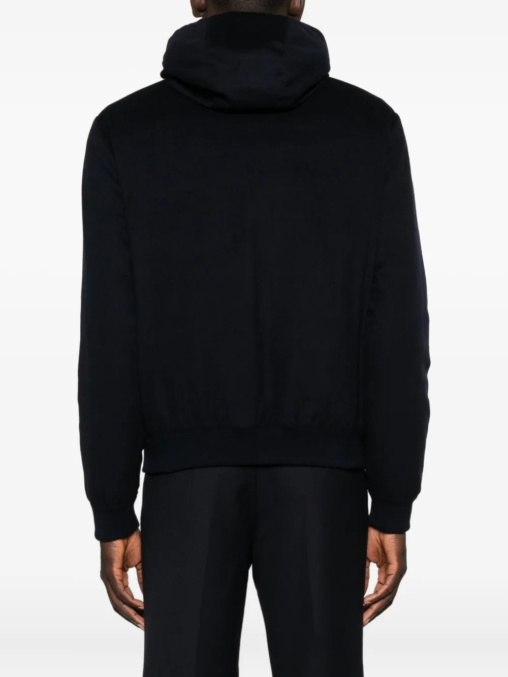 Moorer Jas met capuchon Blauw