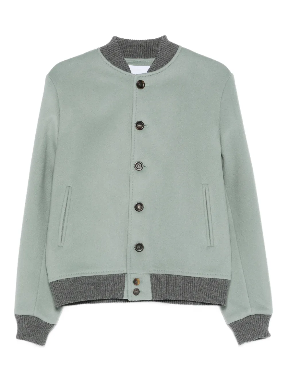 Malo buttoned bomber jacket | verde | Image 1