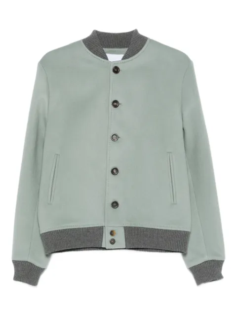 Malo buttoned bomber jacket