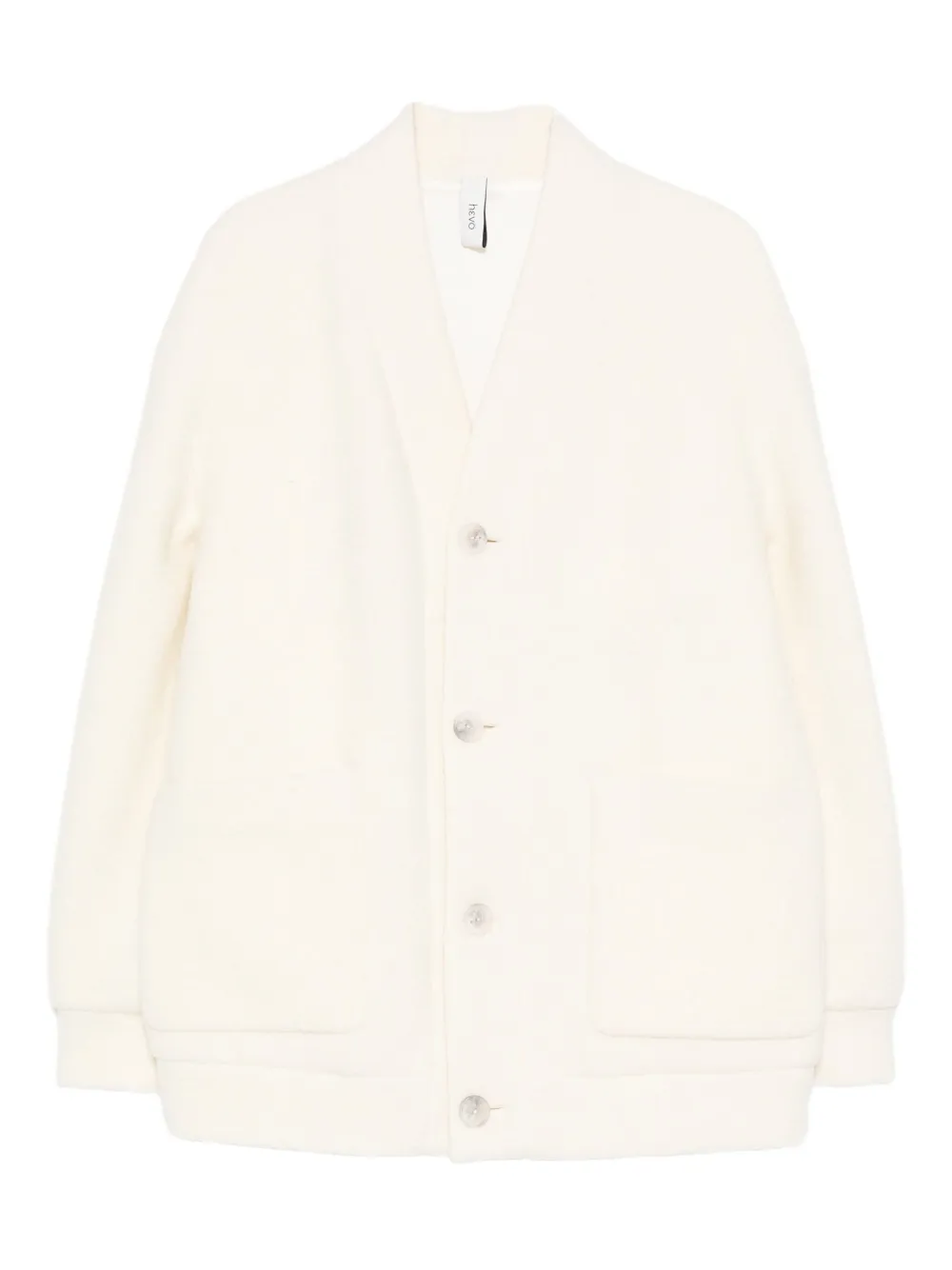 Hevo pocket button jacket | White | Image 1